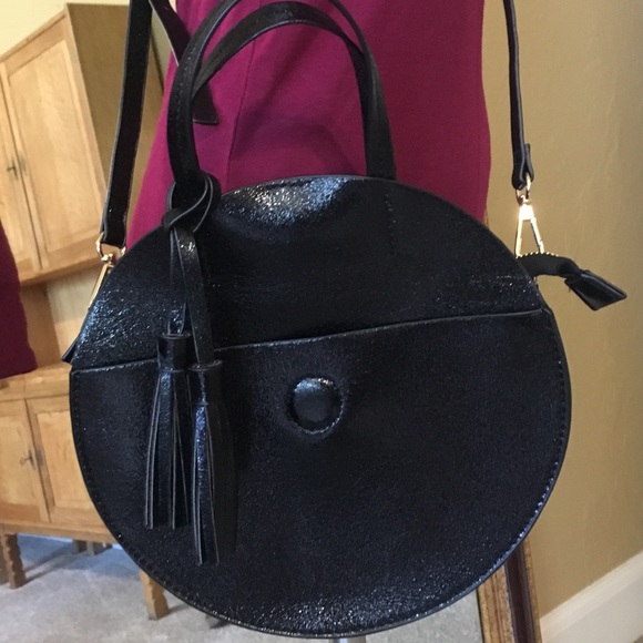 Anthropologie Handbags - Black leather Anthropologie purse